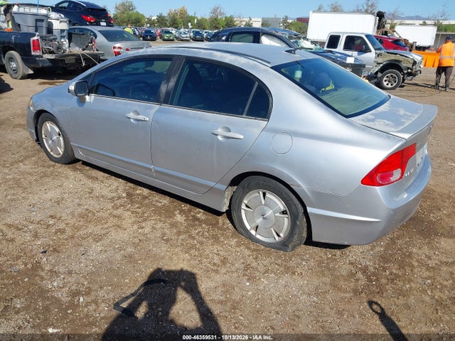 Aukcja sprzedaży 2007 Honda Civic Hybrid, vin: JHMFA36237S002050, numer aukcji: 46359531