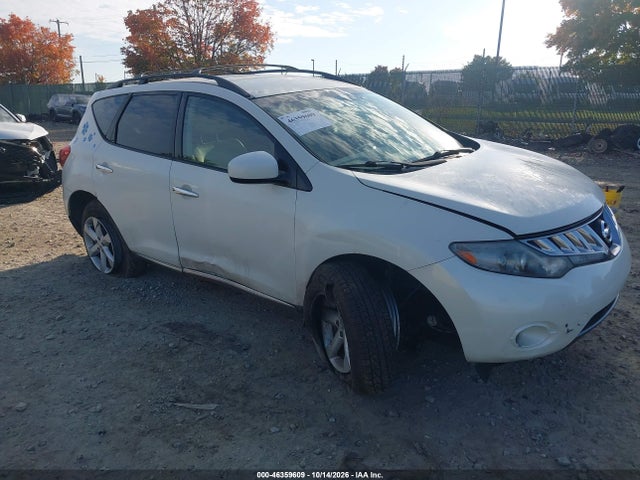 Продажа на аукционе авто 2010 Nissan Murano Sl, vin: JN8AZ1MW3AW112910, номер лота: 46359609