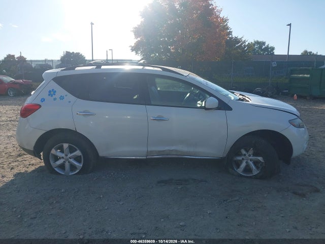 Продажа на аукционе авто 2010 Nissan Murano Sl, vin: JN8AZ1MW3AW112910, номер лота: 46359609