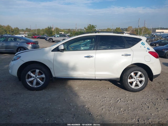 Продажа на аукционе авто 2010 Nissan Murano Sl, vin: JN8AZ1MW3AW112910, номер лота: 46359609