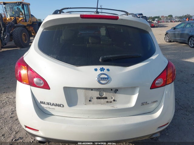 Продажа на аукционе авто 2010 Nissan Murano Sl, vin: JN8AZ1MW3AW112910, номер лота: 46359609