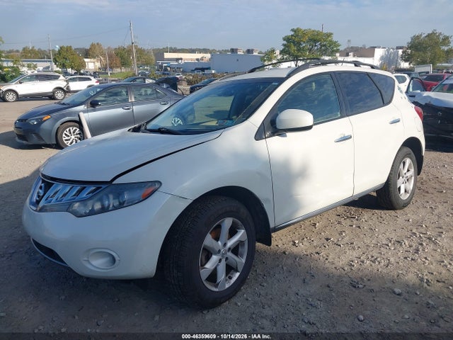 Продажа на аукционе авто 2010 Nissan Murano Sl, vin: JN8AZ1MW3AW112910, номер лота: 46359609