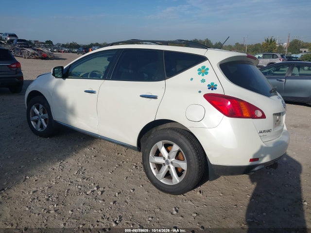 Продажа на аукционе авто 2010 Nissan Murano Sl, vin: JN8AZ1MW3AW112910, номер лота: 46359609