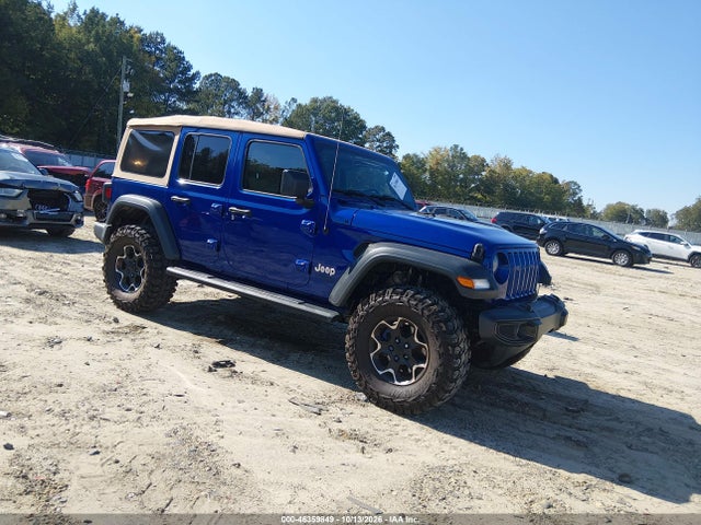 46359849 :رقم المزاد ، 1C4HJXDG4KW627445 vin ، 2019 Jeep Wrangler Unlimited Sport S 4x4 مزاد بيع