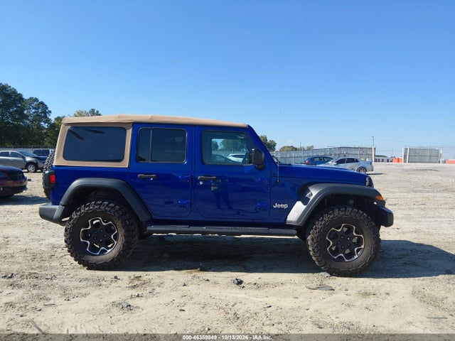 46359849 :رقم المزاد ، 1C4HJXDG4KW627445 vin ، 2019 Jeep Wrangler Unlimited Sport S 4x4 مزاد بيع