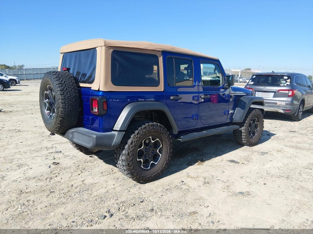 46359849 :رقم المزاد ، 1C4HJXDG4KW627445 vin ، 2019 Jeep Wrangler Unlimited Sport S 4x4 مزاد بيع