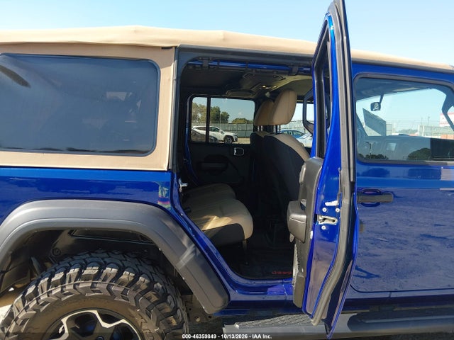 46359849 :رقم المزاد ، 1C4HJXDG4KW627445 vin ، 2019 Jeep Wrangler Unlimited Sport S 4x4 مزاد بيع