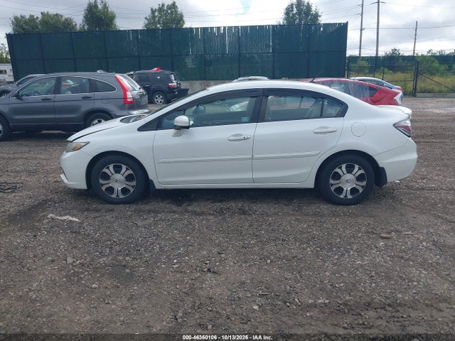 2014 Honda Civic Hybrid მანქანა იყიდება აუქციონზე, vin: 19XFB4F26EE201839, აუქციონის ნომერი: 46360106