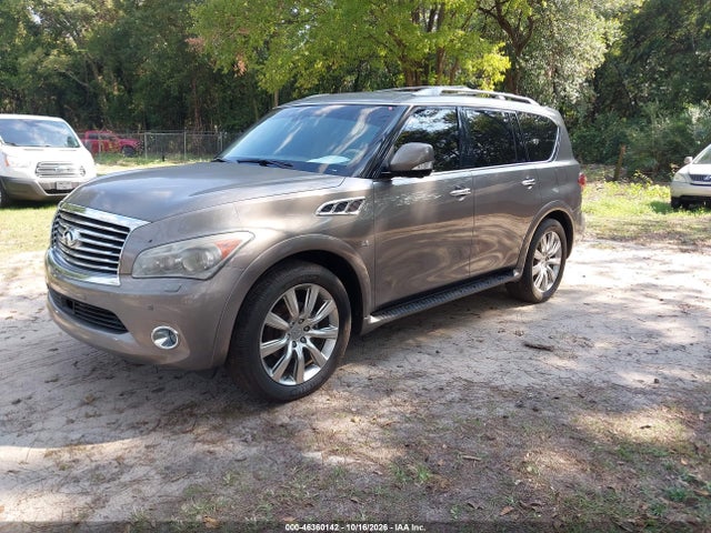 46360142 :رقم المزاد ، JN8AZ2NF6E9554699 vin ، 2014 Infiniti Qx80 مزاد بيع