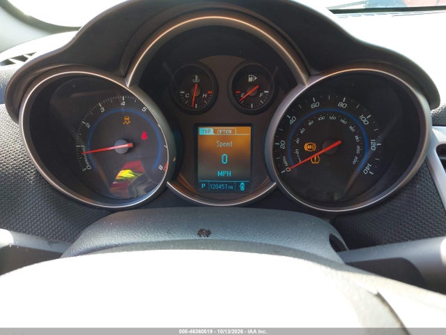 46360519 :رقم المزاد ، 1G1PC5SB1E7178587 vin ، 2014 Chevrolet Cruze 1lt Auto مزاد بيع