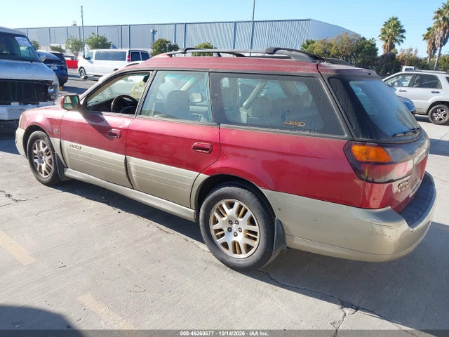 Продажа на аукционе авто 2002 Subaru Outback H6-3.0 L.l. Bean Edition, vin: 4S3BH806527631289, номер лота: 46360577
