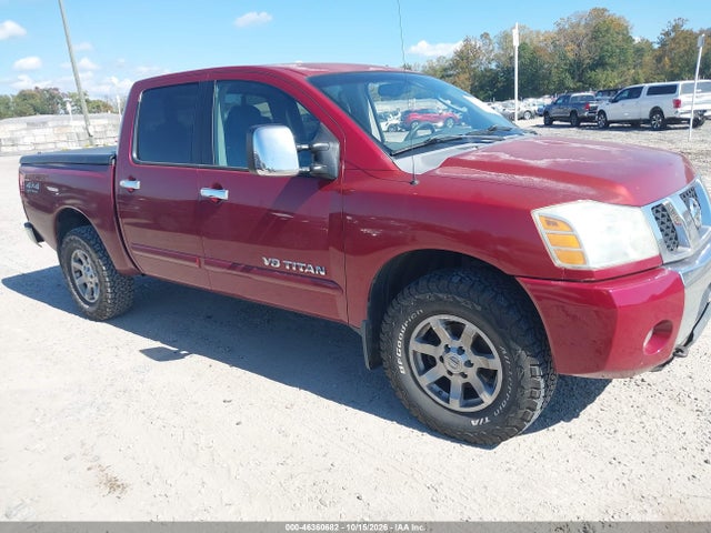 Продаж на аукціоні авто 2005 Nissan Titan Xe/se/le, vin: 1N6AA07B25N579024, номер лоту: 46360682
