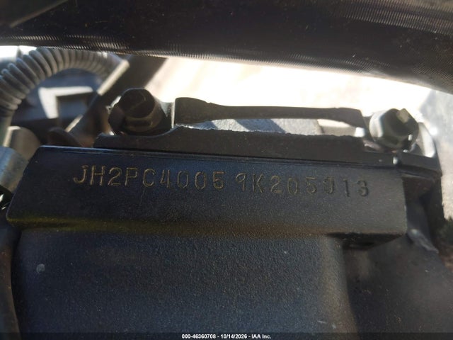 Продажа на аукционе авто 2009 Honda Cbr600 Rr, vin: JH2PC40059K205013, номер лота: 46360708