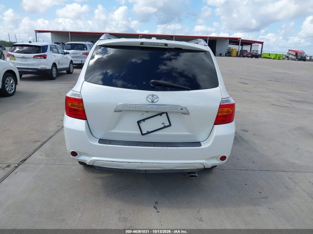 46361031 :رقم المزاد ، 5TDYK3EH0AS002858 vin ، 2010 Toyota Highlander Limited V6 مزاد بيع