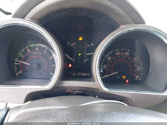 46361031 :رقم المزاد ، 5TDYK3EH0AS002858 vin ، 2010 Toyota Highlander Limited V6 مزاد بيع