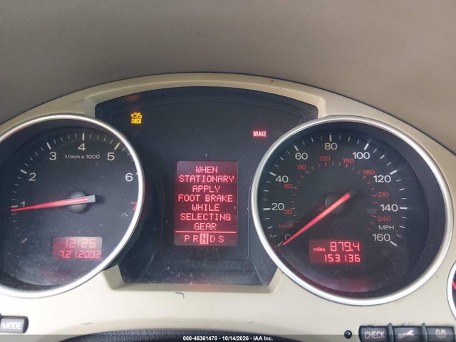 Продаж на аукціоні авто 2004 Audi A4 1.8t, vin: WAUAC48H44K003486, номер лоту: 46361478