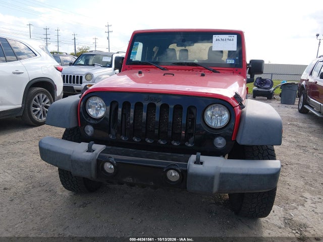 2017 Jeep Wrangler Willys Wheeler 4x4 მანქანა იყიდება აუქციონზე, vin: 1C4GJWAGXHL710172, აუქციონის ნომერი: 46361561