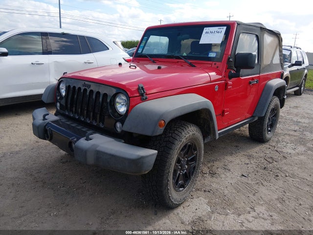 2017 Jeep Wrangler Willys Wheeler 4x4 მანქანა იყიდება აუქციონზე, vin: 1C4GJWAGXHL710172, აუქციონის ნომერი: 46361561