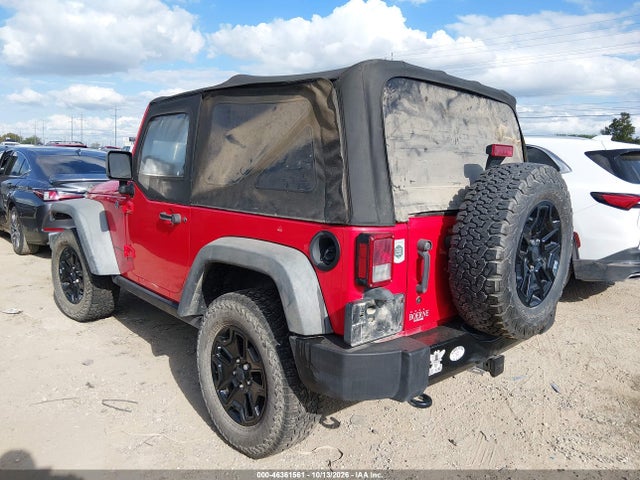 2017 Jeep Wrangler Willys Wheeler 4x4 მანქანა იყიდება აუქციონზე, vin: 1C4GJWAGXHL710172, აუქციონის ნომერი: 46361561