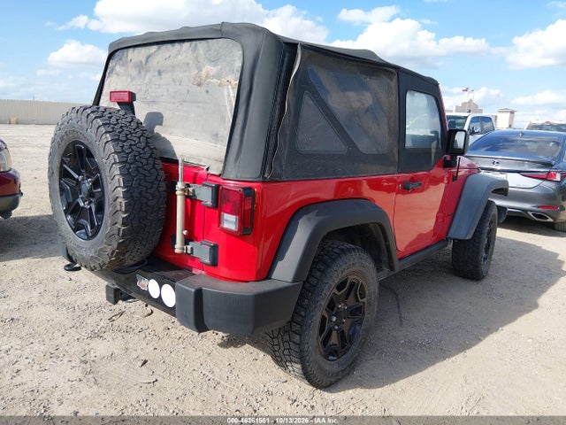 2017 Jeep Wrangler Willys Wheeler 4x4 მანქანა იყიდება აუქციონზე, vin: 1C4GJWAGXHL710172, აუქციონის ნომერი: 46361561