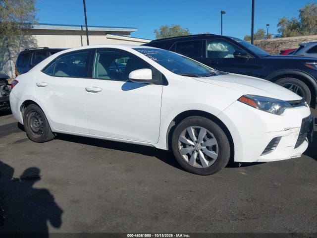 Продажа на аукционе авто 2016 Toyota Corolla Le, vin: 2T1BURHE9GC686332, номер лота: 46361585