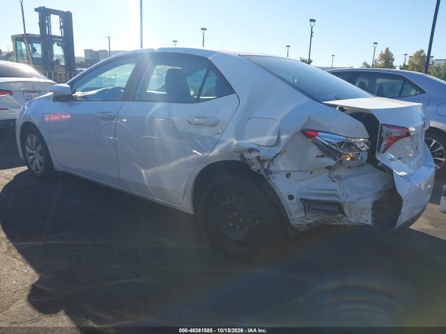 Продажа на аукционе авто 2016 Toyota Corolla Le, vin: 2T1BURHE9GC686332, номер лота: 46361585