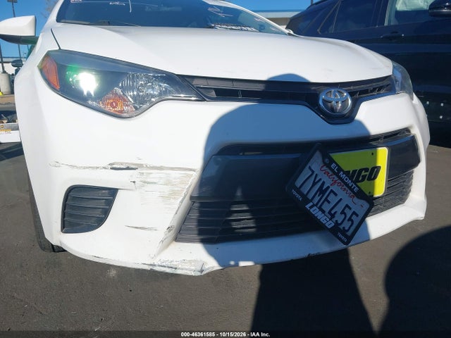 Продажа на аукционе авто 2016 Toyota Corolla Le, vin: 2T1BURHE9GC686332, номер лота: 46361585
