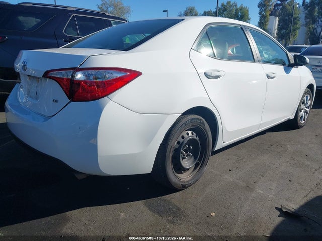 Продажа на аукционе авто 2016 Toyota Corolla Le, vin: 2T1BURHE9GC686332, номер лота: 46361585