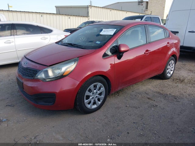2013 Kia Rio Lx მანქანა იყიდება აუქციონზე, vin: KNADM4A31D6265550, აუქციონის ნომერი: 46361591