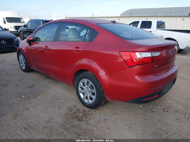 2013 Kia Rio Lx მანქანა იყიდება აუქციონზე, vin: KNADM4A31D6265550, აუქციონის ნომერი: 46361591