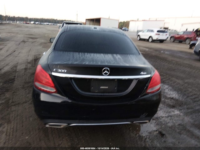 2016 Mercedes-benz C 300 4matic მანქანა იყიდება აუქციონზე, vin: 55SWF4KB6GU173465, აუქციონის ნომერი: 46361684