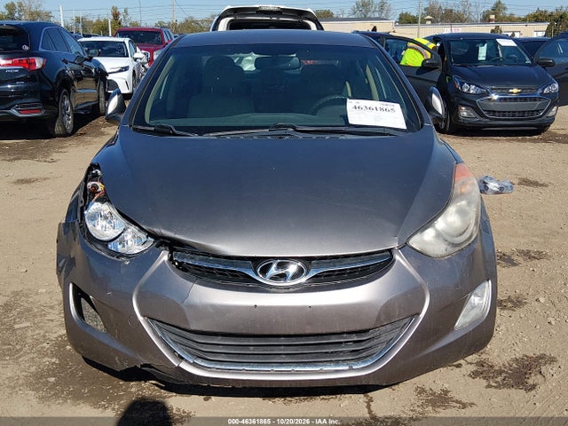 Продажа на аукционе авто 2013 Hyundai Elantra Gls, vin: 5NPDH4AEXDH249541, номер лота: 46361865