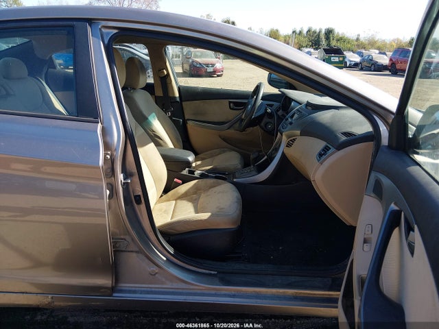 Продажа на аукционе авто 2013 Hyundai Elantra Gls, vin: 5NPDH4AEXDH249541, номер лота: 46361865