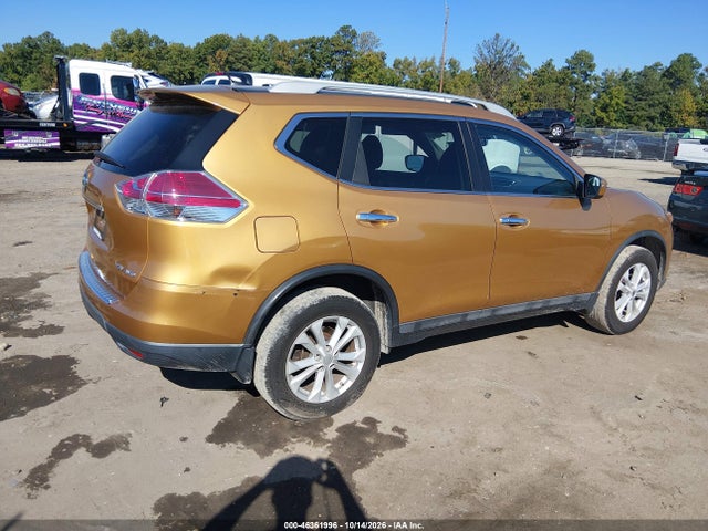 Продаж на аукціоні авто 2015 Nissan Rogue Sv, vin: 5N1AT2MV5FC787303, номер лоту: 46361996