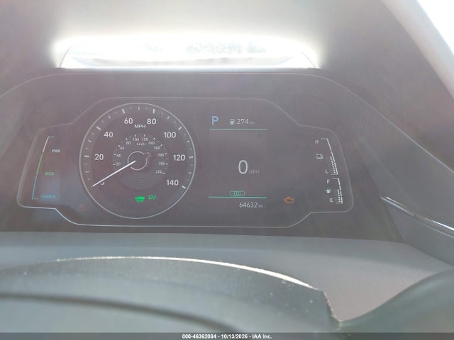 46362084 :رقم المزاد ، KMHC65LC3LU220031 vin ، 2020 Hyundai Ioniq Hybrid Blue مزاد بيع