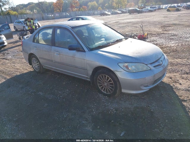 2005 Honda Civic Lx მანქანა იყიდება აუქციონზე, vin: 2HGES16525H618160, აუქციონის ნომერი: 46362814