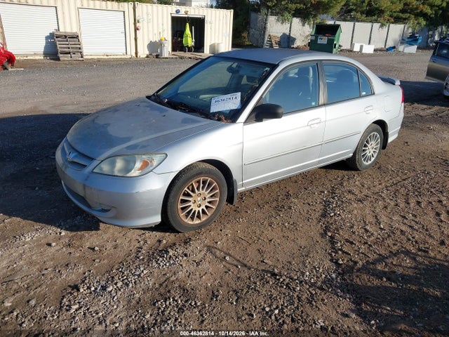 2005 Honda Civic Lx მანქანა იყიდება აუქციონზე, vin: 2HGES16525H618160, აუქციონის ნომერი: 46362814