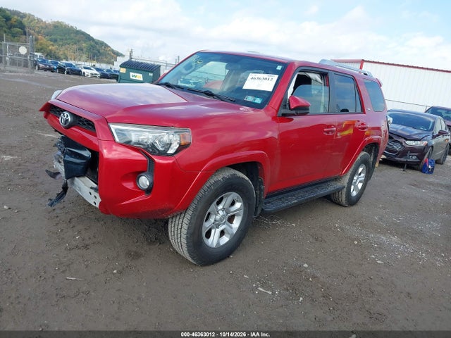 2016 Toyota 4runner Sr5 მანქანა იყიდება აუქციონზე, vin: JTEBU5JR6G5397214, აუქციონის ნომერი: 46363012