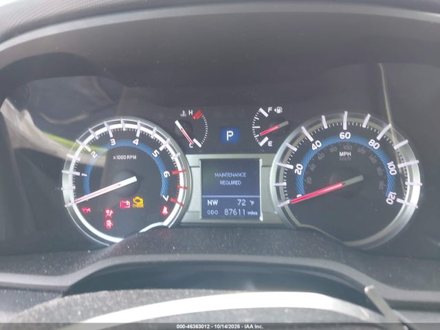 2016 Toyota 4runner Sr5 მანქანა იყიდება აუქციონზე, vin: JTEBU5JR6G5397214, აუქციონის ნომერი: 46363012