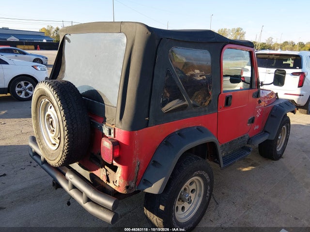 Продажа на аукционе авто 2000 Jeep Wrangler Se, vin: 1J4FA29PXYP724035, номер лота: 46363118