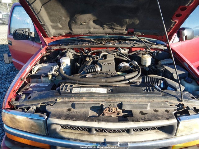 46363138 :رقم المزاد ، 1GCCS145318150898 vin ، 2001 Chevrolet S-10 Ls مزاد بيع