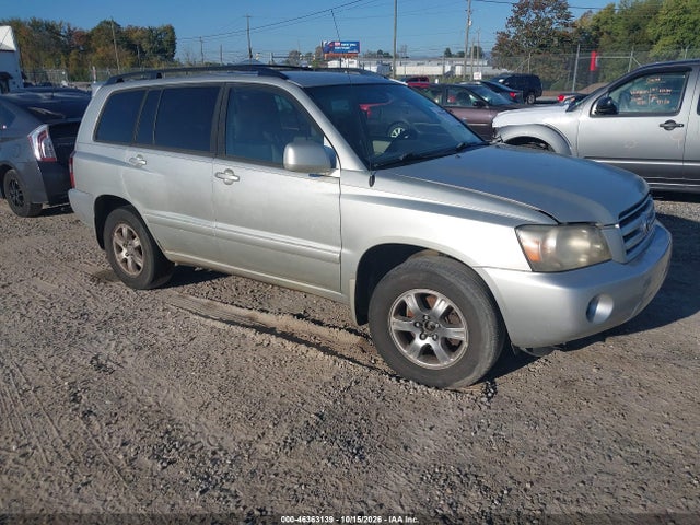 46363139 :رقم المزاد ، JTEGP21A340032147 vin ، 2004 Toyota Highlander V6 مزاد بيع