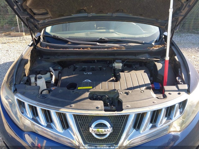 46363151 :رقم المزاد ، JN8AZ1MU0AW019521 vin ، 2010 Nissan Murano Sl مزاد بيع