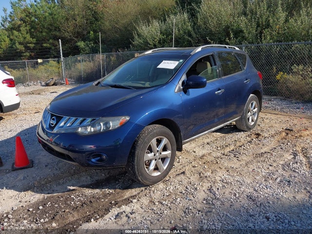 46363151 :رقم المزاد ، JN8AZ1MU0AW019521 vin ، 2010 Nissan Murano Sl مزاد بيع