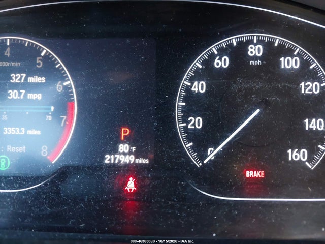 2018 Honda Accord Sport მანქანა იყიდება აუქციონზე, vin: 1HGCV1F37JA201901, აუქციონის ნომერი: 46363380