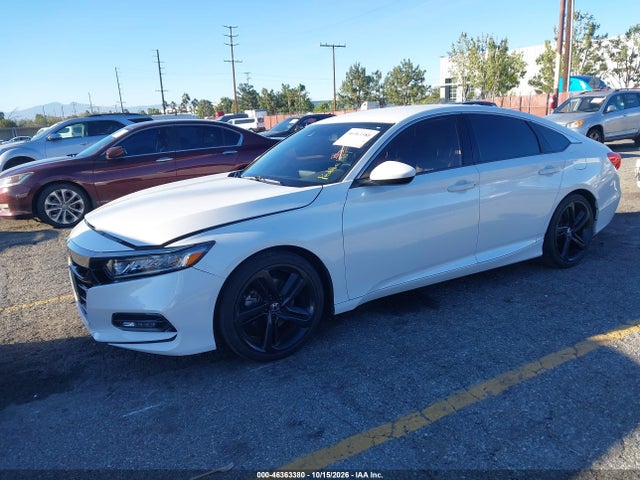 2018 Honda Accord Sport მანქანა იყიდება აუქციონზე, vin: 1HGCV1F37JA201901, აუქციონის ნომერი: 46363380