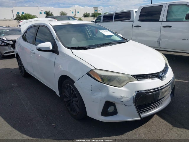 2015 Toyota Corolla S Plus მანქანა იყიდება აუქციონზე, vin: 5YFBURHE0FP365150, აუქციონის ნომერი: 46363912