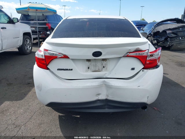 Продажа на аукционе авто 2015 Toyota Corolla S Plus, vin: 5YFBURHE0FP365150, номер лота: 46363912