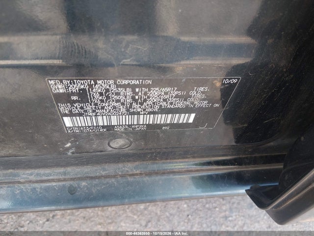 Aukcja sprzedaży 2010 Toyota Rav4, vin: JTMBF4DV2AD024721, numer aukcji: 46363950
