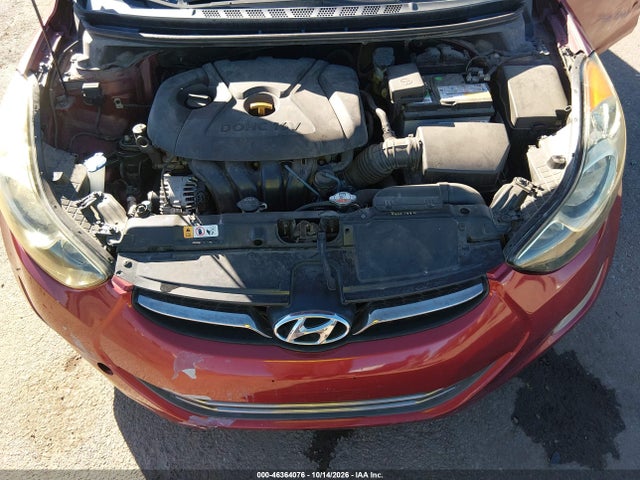 46364076 :رقم المزاد ، 5NPDH4AE5DH375869 vin ، 2013 Hyundai Elantra Limited مزاد بيع